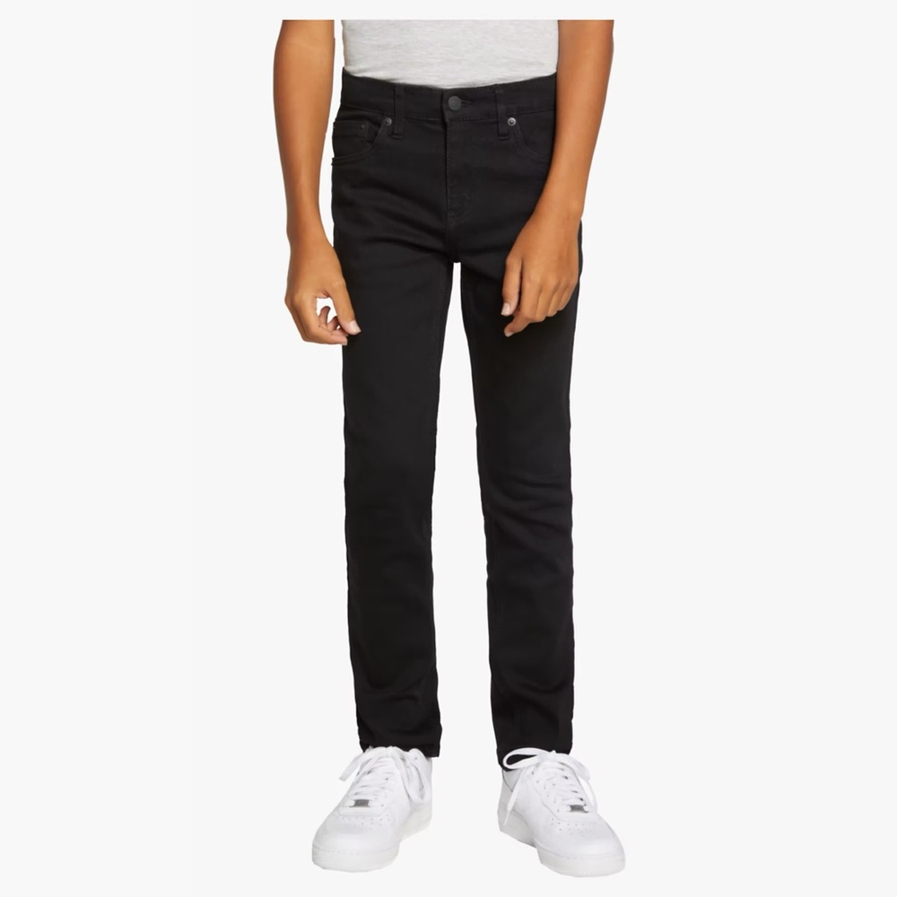NWT Levi’s Boy’s 510 Skinny Fit Jeans 28 x 28 in Black